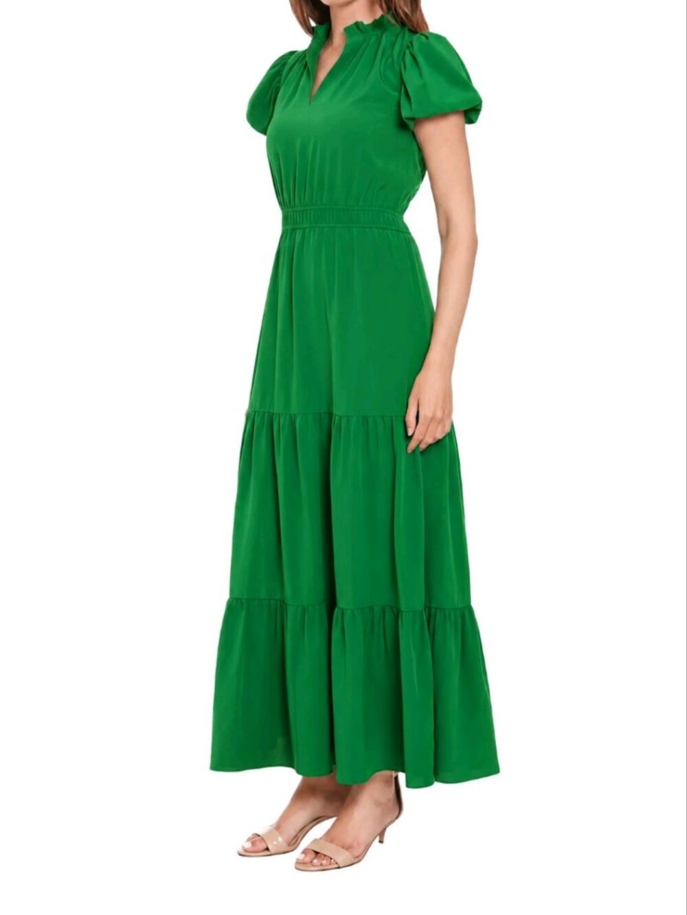 Kelly Green Maxi Dress